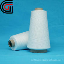 100 polyester spun yarn for weaving fabric